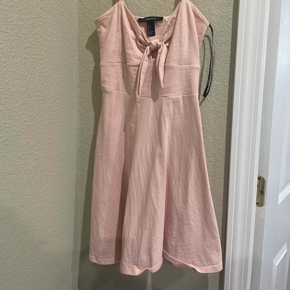 Forever 21: Front Knot Tie Mini Dress